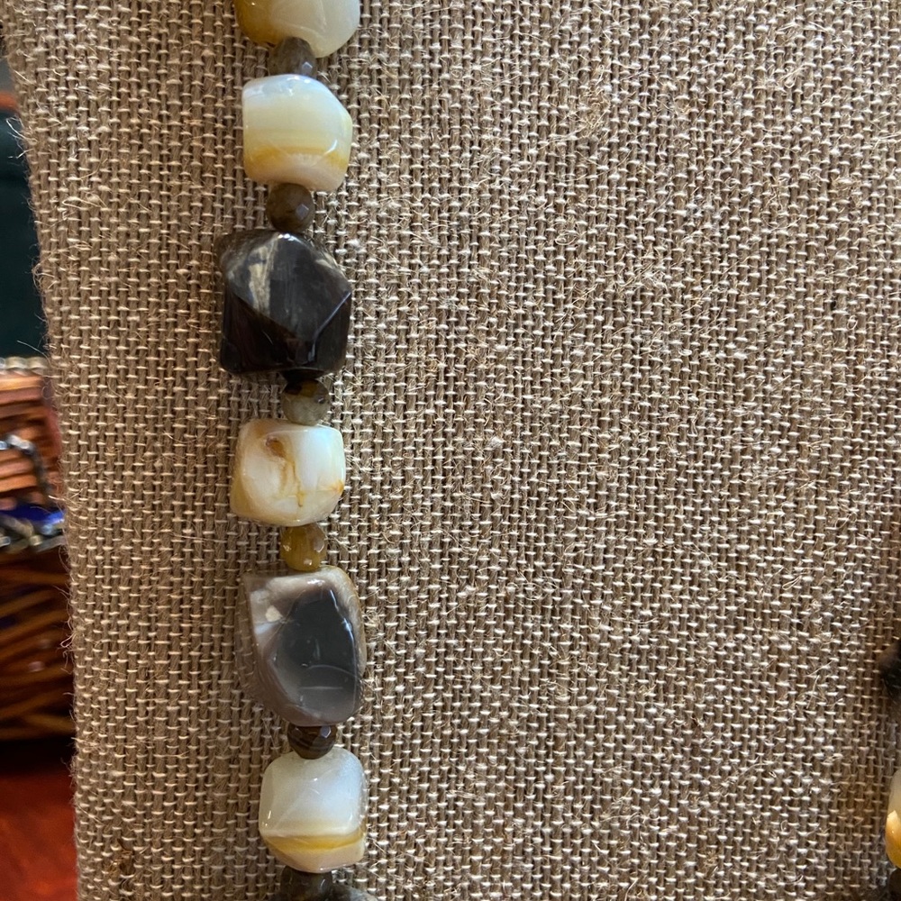 Multi-gemstone Statement Necklace - Picture 5 of 6